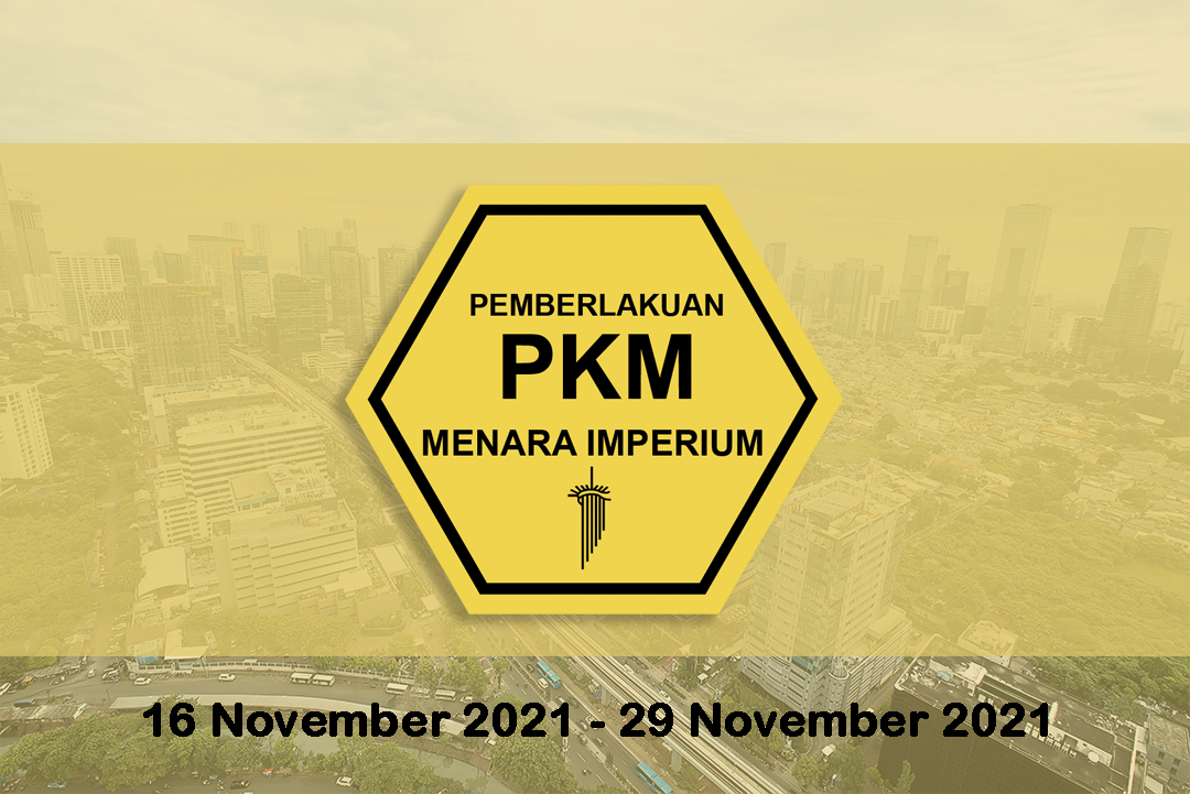 
																Pemberitahuan Instruksi MENDAGRI No. 60 mengenai PPKM Level 1 - 29 November 2021
								