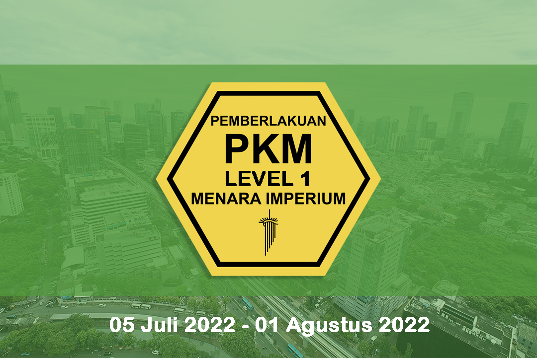 
																Pemberitahuan Instruksi MENDAGRI No. 35 Tahun 2022 mengenai PPKM Level 2 | 01 Agustus 2022
								